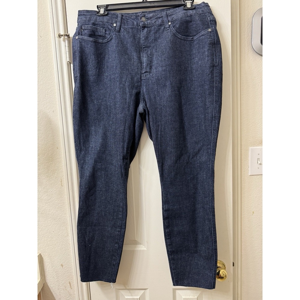 Judy Blue Jeans Women Sz 20W Skinny Fit Stretch Dark Wash Style JB88527 DK-CO